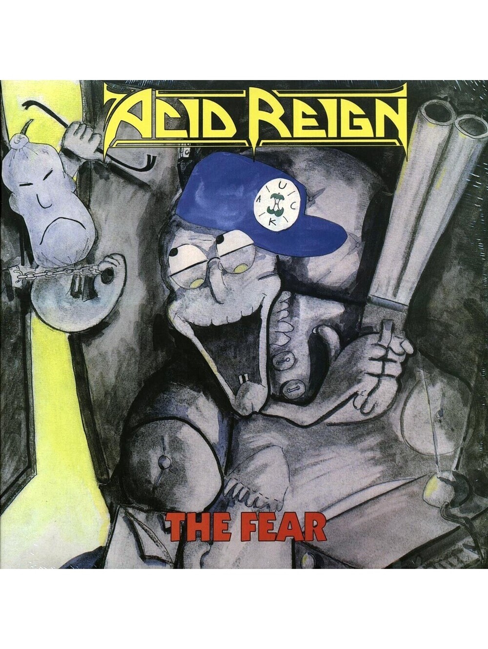 ACID REIGN - THE FEAR LP VINYL RECORD GATEFOLD thrash metal crossover metal punk